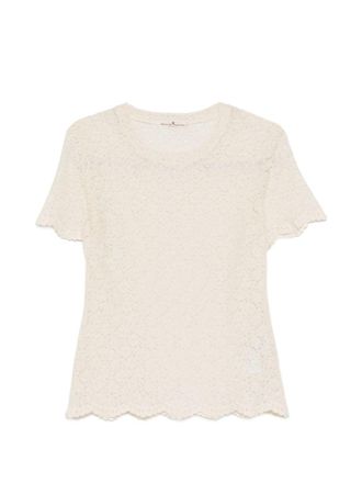 Ermanno Scervino Embroidered T Shirt