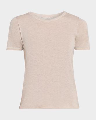 Majestic Filatures Machine Washable Cashmere Crewneck T-Shirt