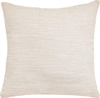 Anaya with Love Natural Waves Mocha Indoor Outdoor Pillow in Beige at Nordstrom, Size 20X20