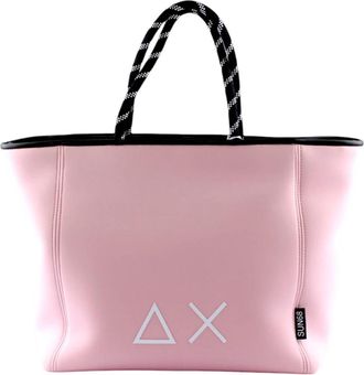 Sun 68 Neoprene Media Bag - Dames - Shoppers - Roze - ONE Size - Polyester - Tassen