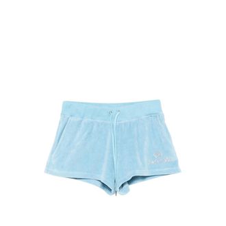 Sporty & Rich Short Shorts - female - Sporty & Rich - Short Shorts - Blue - S - Shorts