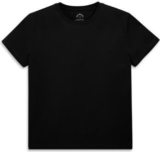 primary Womens Fit Easy Crewneck Tee in Black at Nordstrom, Size Xx-Large