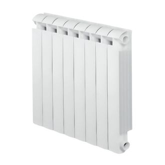 Global Radiador De Calefacci&oacute;n Central De 8 Elementos Klass 800 De Aluminio Fundido Blanco 1296w