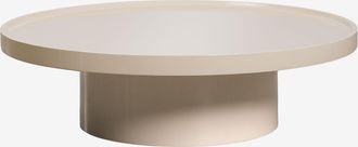 Sklum Mesa De Centro Redonda En Mdf Cirela Sklum &Oslash;120 Cm