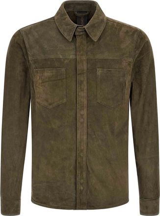 Giorgio Brato Suede Shirt Gloves