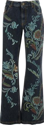 Etro Dames, Jeans, Blauw, Maat: W27 Katoen