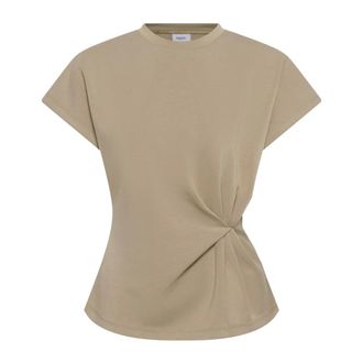 Saint Tropez MarleeSZ Shirt - Dames - Tops - Beige - Maat: L Katoen