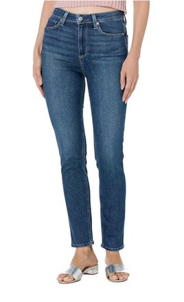 Paige Gemma Straight Jeans In Sketchbook