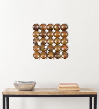 Safavieh 4 Pillar Round Cut Cup Wall Décor