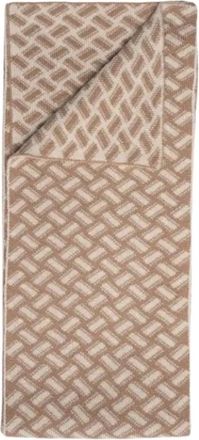 Drumohr Sciarpa in Cashmere Razor Blade - - Accessories - Uomo - Beige - ONE SIZE