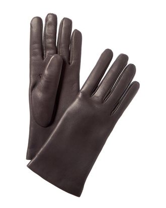 Portolano Cashmere-Lined Leather Gloves