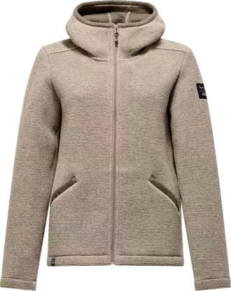 Salewa Fanes Sarner Jkt Textured Knit Hooded Zip Jacket
