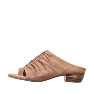 Antelope Womens Lalana Heel Mules In Peach