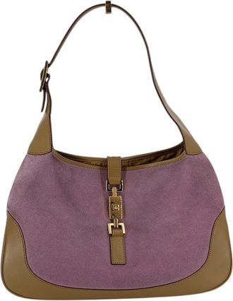 Gucci Gucci su&egrave;de hobos Jackie