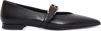 Sergio Levantesi VENERE56 ballerinas met gesp - Zwart