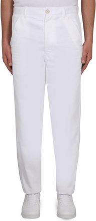 Comme Des Garçons White Chino Pants