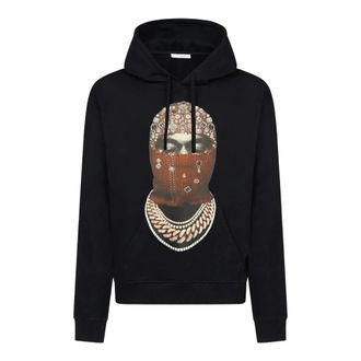 Ih Nom Uh Nit Sudadera con Estampado de Joyer&iacute;a de M&aacute;scara - Sweatshirts & Hoodies - Hombre - Negro - XL