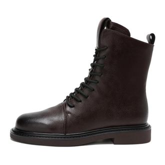 Cesare Gaspari Botas de cuero Heritage - Shoes - Mujer - Marr&oacute;n - 41 EU