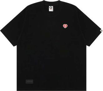 Aape By A Bathing Ape raised-logo T-shirt - men - Cotton - M - Black