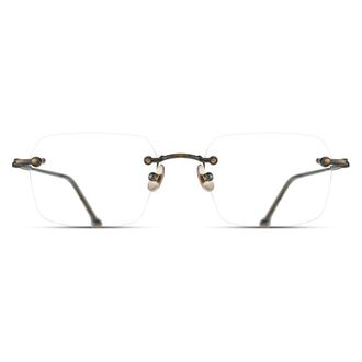 Matsuda M5008 Optisch Montuur - unisex - Accessoires - Bruin - Maat: 51 MM
