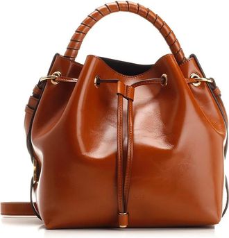 Chlo&eacute; Marcie Leather Bucket Bag