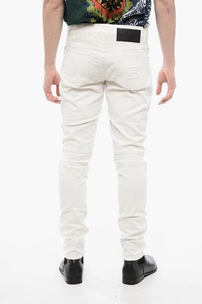 Balmain Biker Tapered-Fit Jeans with 15cm Belt Loops Balmain