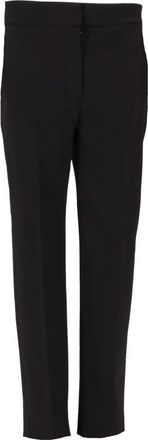 Max Mara Black Slim Flat Front Pants