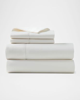 Ralph Lauren Home Organic Sateen Flat Sheet, QUEEN