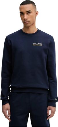 Lacoste Heren, Sweatshirts & Hoodies, Blauw, Maat: S Fleece