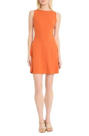 Donna Morgan Seam Detail Minidress in Autumn Glaze at Nordstrom Rack, Size 10