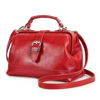 Generic Dual Use Ladies Single Shoulder Slant Cross Bag Large(Red)