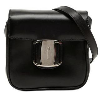 Ferragamo Pre-owned Shoulder Bag - Dames - Pre-owned - Zwart - Maat: ONE Size Leer