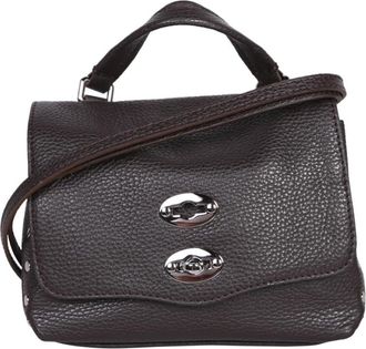 Zanellato Postina Daily Baby - Dames - Handtassen - Bruin - ONE Size - Leer - Tassen