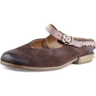 A.S.98 Zaria Mary Jane Flat in Brown at Nordstrom, Size 9.5-10Us