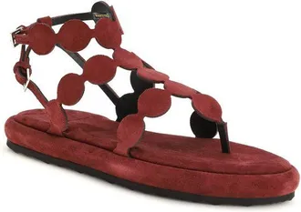 Pierre Hardy Womens Brown Calf Leather Bos Taurus Platform Sandals