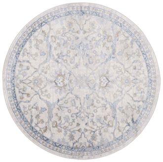 Safavieh Alfombra beige/azul claro 160 x 160 cm