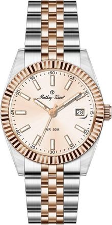 Mathey-Tissot Quartz Light Rose Gold Dial Ladies Watch H250955C-D