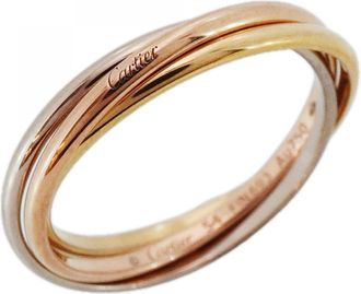 Cartier Yellow Gold (18K) Pink Gold (18K) White Gold (18K) Band Ring (Pre-Owned)