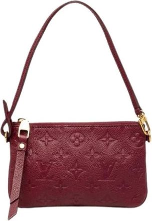 Louis Vuitton Pre-owned Citadine Pochette - Dames - Vintage Mini Tas - Rood - ONE Size - Leer - Vintage