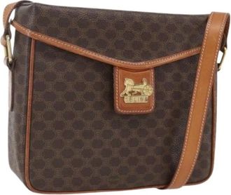 Celine Pre-owned Cross Body Bags, female, Brown, Size: ONE SIZE Pre-owned Vintage Cross Body Bag