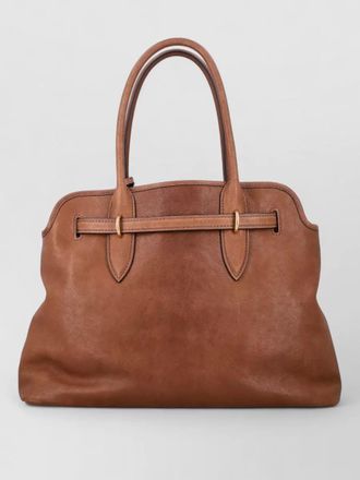 Miu Miu aventure lamb leather tote bag