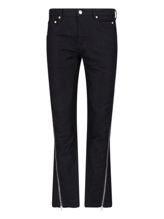 Rick Owens Jeans Dritti Zip