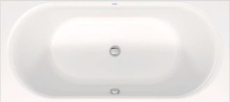 Duravit Ba&ntilde;era Recta 180 X 80 Duravit D-neo Con 2 Respaldos