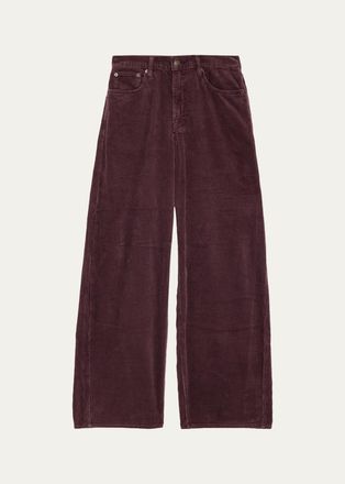 6397 Corduroy Wide-Leg Pants