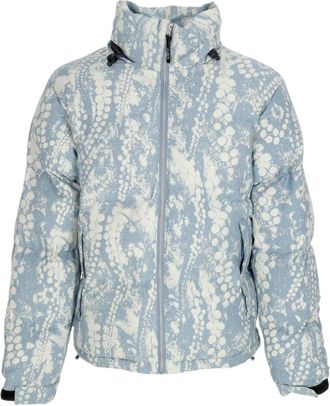 Octopus Ray Denim Puff Jacket - Heren - Winterjassen - Blauw - M - Denim - Jassen