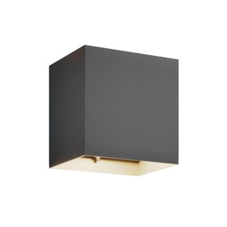 Lucande Lucande - L&aacute;mpara De Pared Led Exterior evie En Gris Aluminio