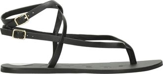 Maneb&igrave; Sandalen Zwart