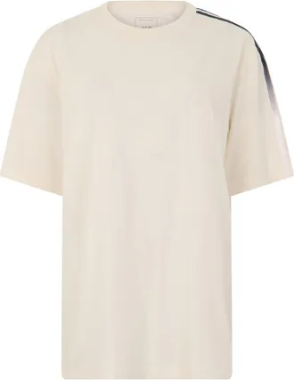 Yohji Yamamoto Light Beige Crew Neck T-Shirt