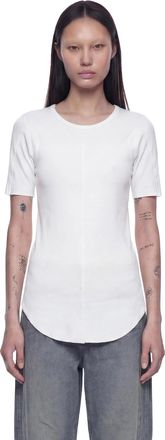 Andrea Ya'aqov Stretch Rib Jersey T-Shirt