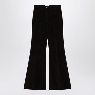 Ferragamo Espresso Flared Pants